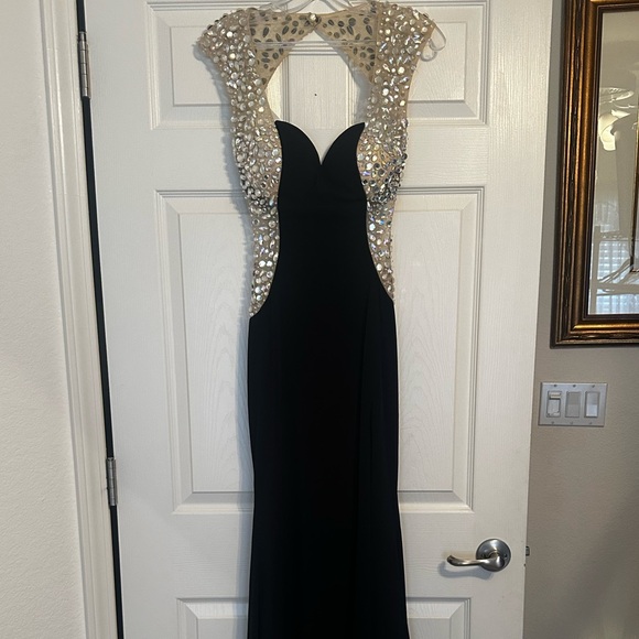 Jovani Backless Evening Gown - Picture 2 of 7
